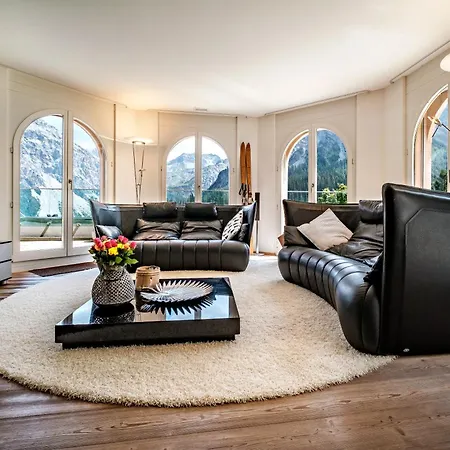 아파트 Panoramaresidenz - Surmeir 아로사